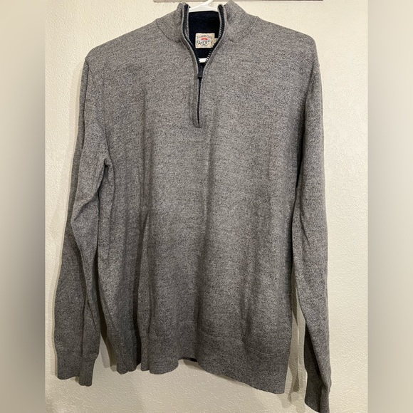 Faherty Other - Faherty Quarter Zip Sweater (size L)